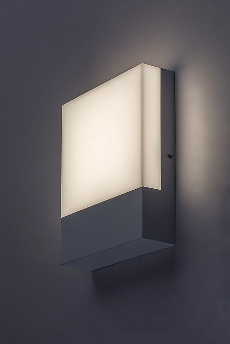 Aplica exterior Rabalux Gimone LED 10W 660lm 4000KK plastic white stil modern, IP44 77098 [3]