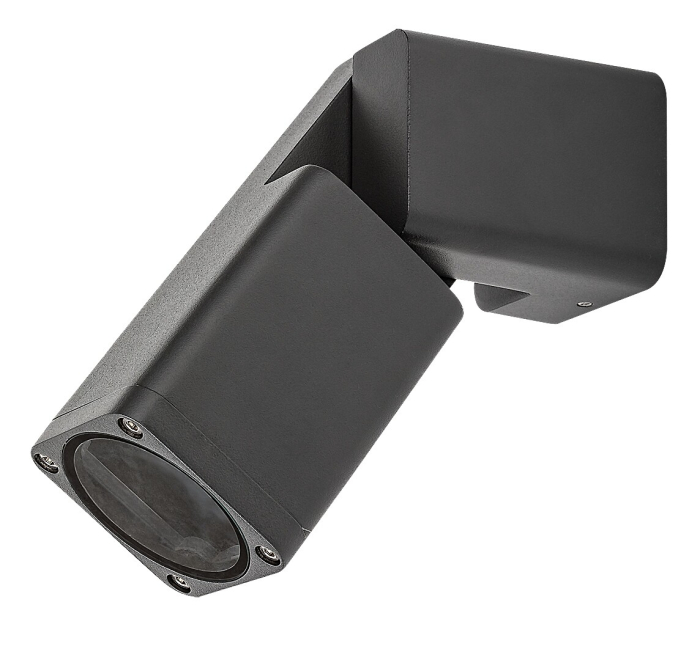 Aplica exterior Rabalux Gordes GU10 metal mat black stil modern, IP65 77193 [2]