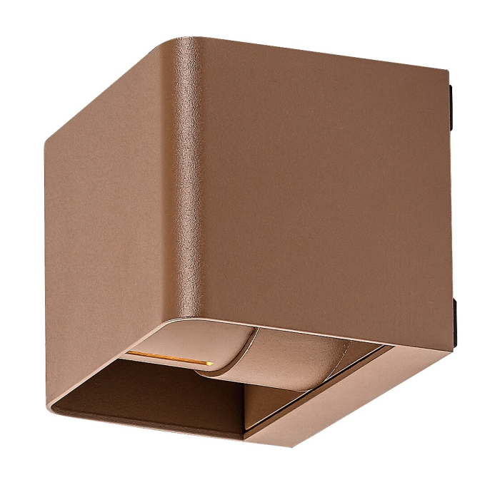 Aplica exterior Rabalux Hallstatt LED 10W 320lm 3000KK aluminiu brown stil modern, IP54 77169 [7]