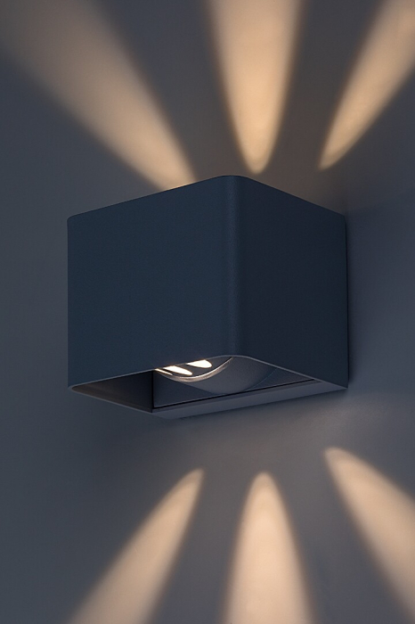 Aplica exterior Rabalux Hallstatt LED 10W 360lm 3000KK aluminiu gray stil modern, IP54 77170 [4]