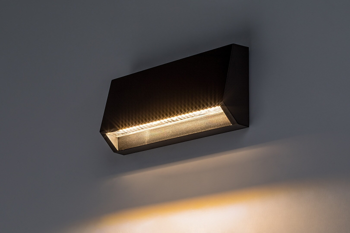 Aplica exterior Rabalux Ibar LED 3W 250lm 3000KK plastic black stil modern, IP54 77109 [5]