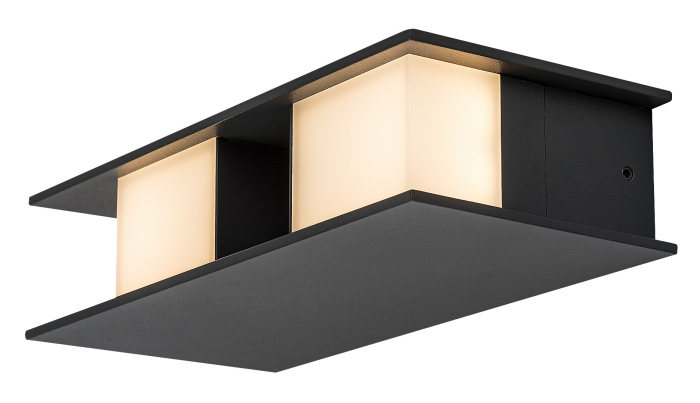 Aplica exterior Rabalux Kioni LED 13W 680lm 3000KK metal anthracite stil modern, IP65 77063 [4]
