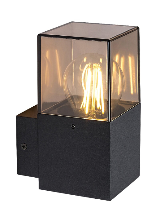 Aplica exterior Rabalux Loanda E27 aluminiu black stil modern, IP44 77080 [3]