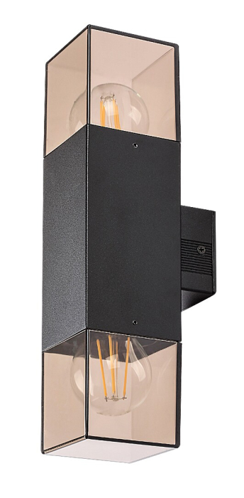 Aplica exterior Rabalux Loanda E27 aluminiu black stil modern, IP44 77081 [2]