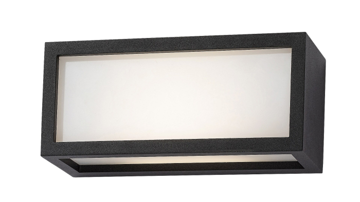 Aplica exterior Rabalux Lublin LED 10W 480lm 4000KK aluminiu black stil modern, IP54 77099 [2]