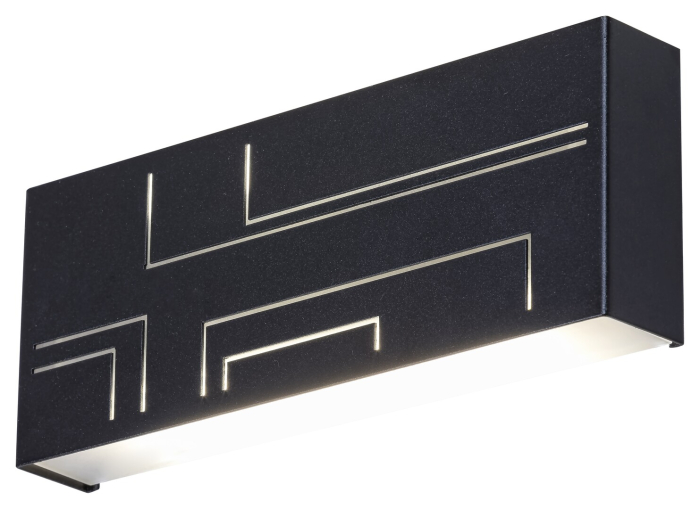 Aplica exterior Rabalux Maribor LED 12W 780lm 4000KK metal black stil minimal, IP65 8873 [2]