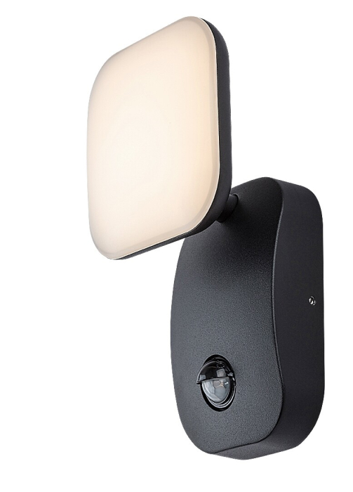 Aplica exterior Rabalux Odiel LED 12W 850lm 3000K aluminiu plastic negru alb IP44 [3]