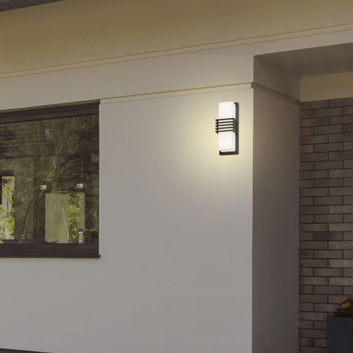 Aplica exterior Rabalux Rodez LED 12W 800lm 4000KK metal anthracite stil modern, IP44 8940 [4]