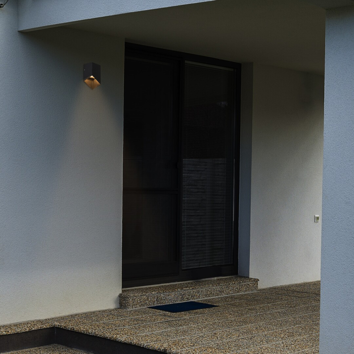 Aplica exterior Rabalux Tilburg LED 5W 160lm 3000KK aluminiu anthracite stil modern, IP54 77049 [8]