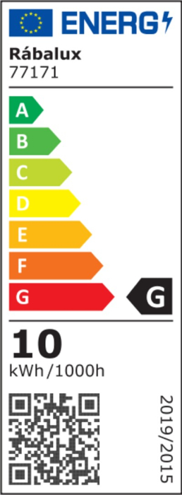 Aplica exterior Rabalux Tolna LED 10W 750lm 3000K aluminiu plastic negru alb IP54 [6]