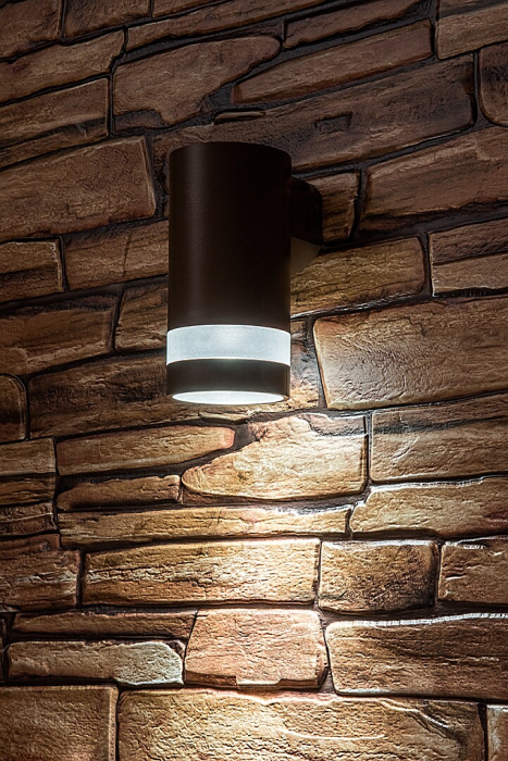 Aplica exterior Rabalux Urfa Line LED 9W 800lm 3000KK, 4000KK, 6500KK plastic brown stil minimal, IP65 77211 [6]