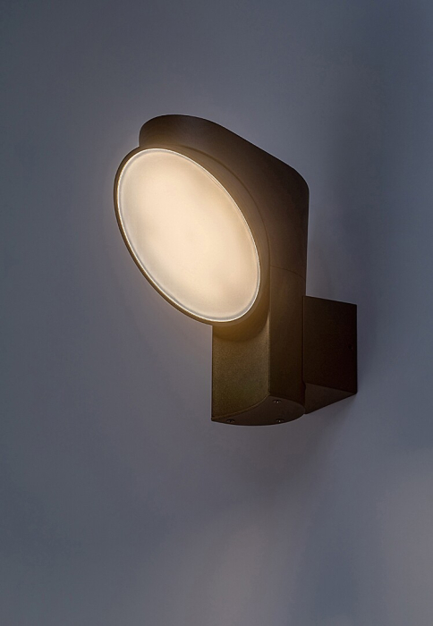 Aplica exterior Rabalux Wengen LED 12W 790lm 3000K aluminiu plastic negru alb IP54 [7]