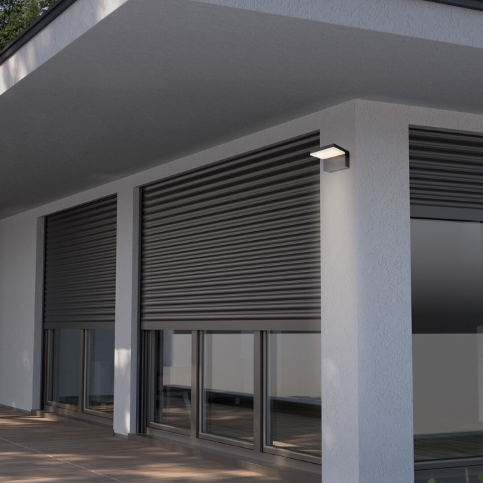 Aplica exterior Rabalux Zaragoza LED 10W 560lm 4000KK plastic black stil modern, IP54 77092 [7]