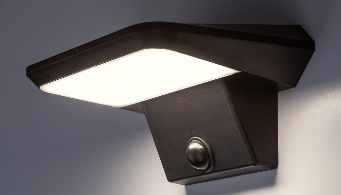 Aplica exterior solara Rabalux Qesa LED 10W 460lm 4000KK plastic black stil modern DC 3.7V IP44 77005 [3]