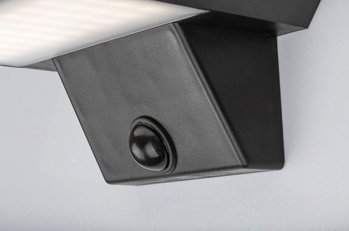 Aplica exterior solara Rabalux Qesa LED 10W 460lm 4000KK plastic black stil modern DC 3.7V IP44 77005 [7]
