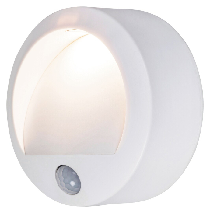 Aplica fatada trepte cu senzor Rabalux Amarillo LED 1,5W 50lm 3000KK plastic white stil minimal DC 4.5V IP44 7980 [2]