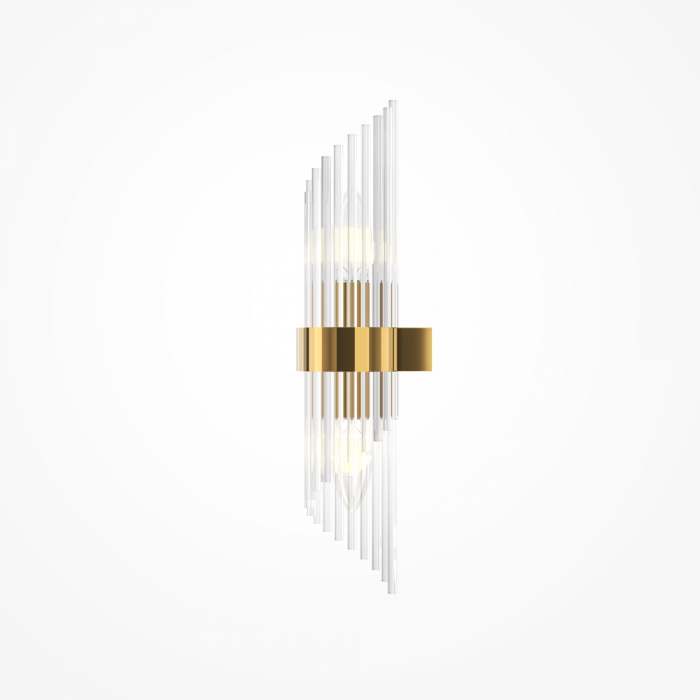 Aplica - Frame MOD174WL-02G E14 2x60W -  Metal Glass Gold IP20 [4]