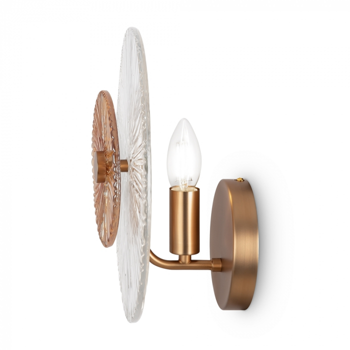 Aplica Maytoni Aster MOD007WL-01G E14 1x40W -  Metal Gold IP20 [3]