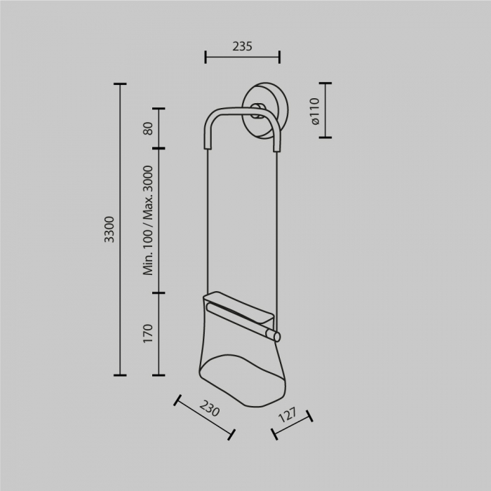 Aplica Maytoni Cabaret MOD170WL-L8BS3K1 LED 8W 3000K 850lm Metal Brass IP20 [5]