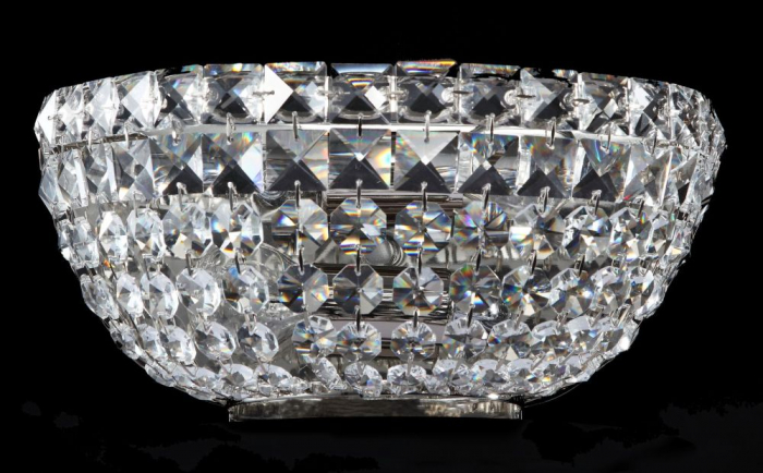 Aplica Maytoni Classic Basfor DIA100-WL-02-N E14 2x60W -  Metal/Glass Nickel IP20 [2]
