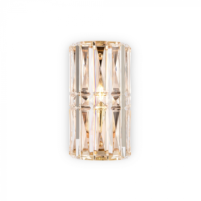 Aplica Maytoni Classic Facet MOD094WL-01G E14 1x60W -  Metal/Glass Gold IP20 [3]