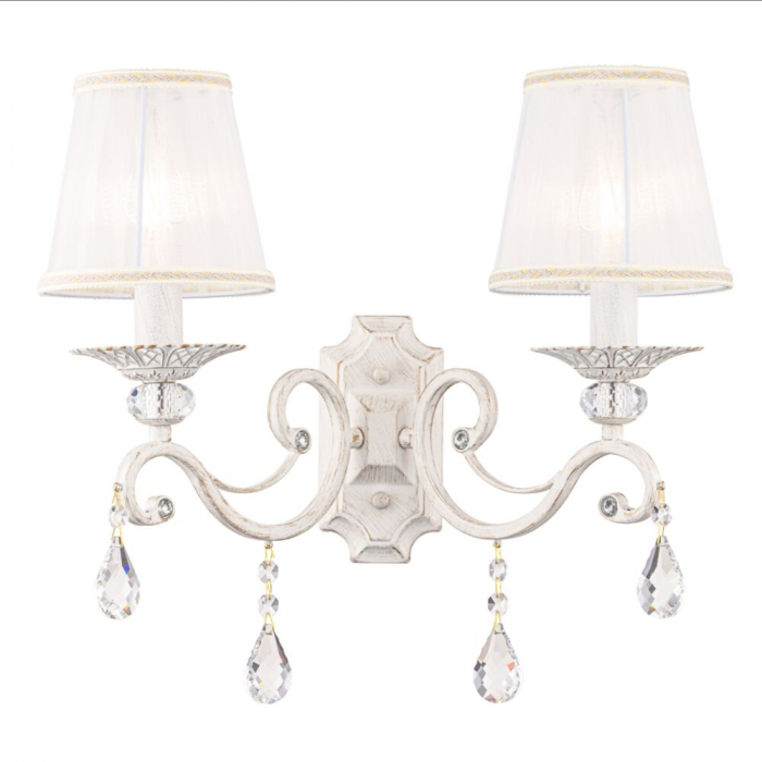 Aplica Maytoni Classic Grace ARM247-02-G E14 2x40W -  Metal White/Gold IP20 [2]