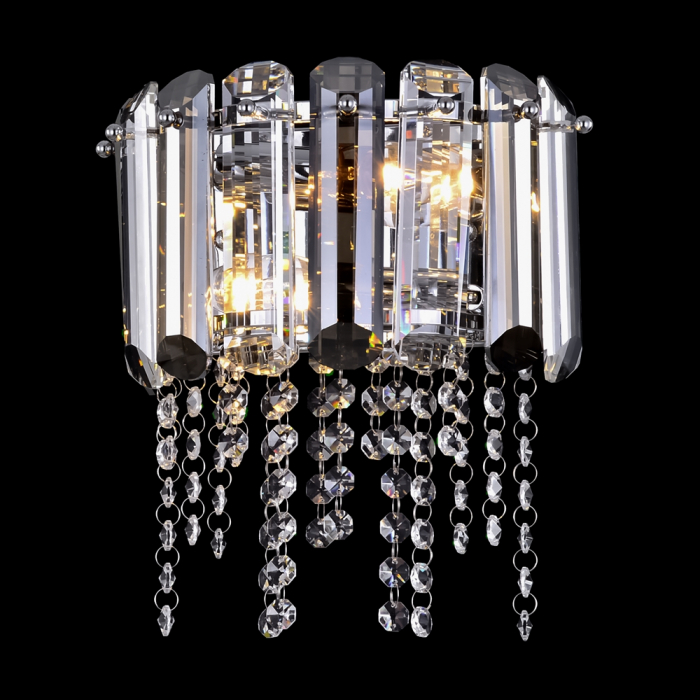 Aplica Maytoni Classic Hail MOD097WL-02CH E14 1x40W -  Metal/Glass Chrome IP20 [5]