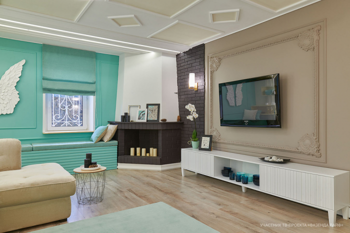 Aplica Maytoni Fortano MOD089WL-01BS E27 1x40W -  Metal Black/Brass IP20 [3]