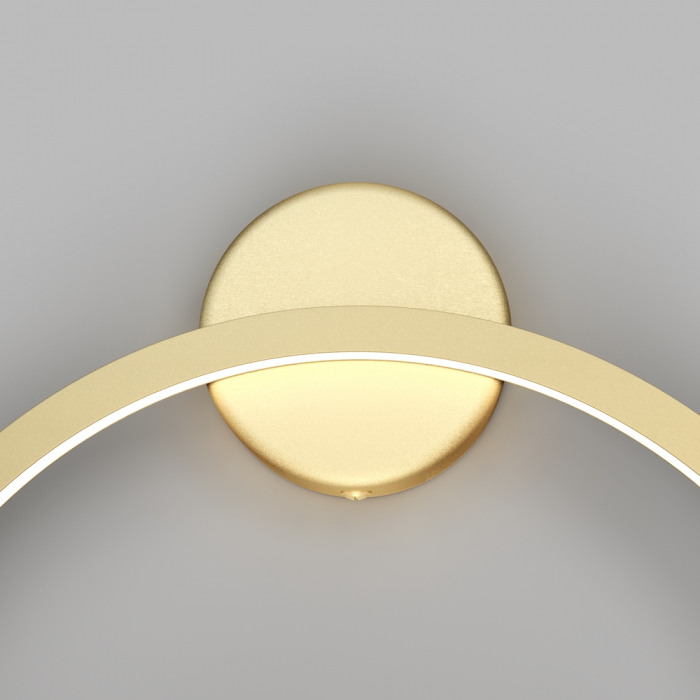 Aplica Maytoni Halo MOD005WL-L22BSK LED 24W 4000K 1250lm Aluminiu Brass IP20 [3]