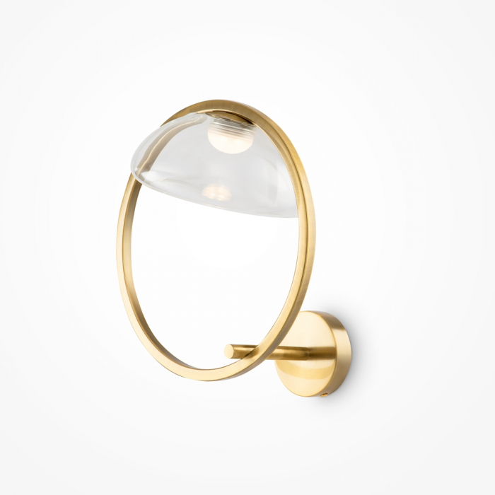 Aplica Maytoni Lunare MOD327WL-L5BS3K LED 5W 3000K 450lm Metal Gold IP20 [4]