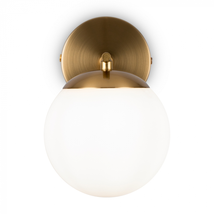 Aplica Maytoni Marble MOD187WL-01BS E27 1x60W -  Metal/Marble Brasss IP20 [2]