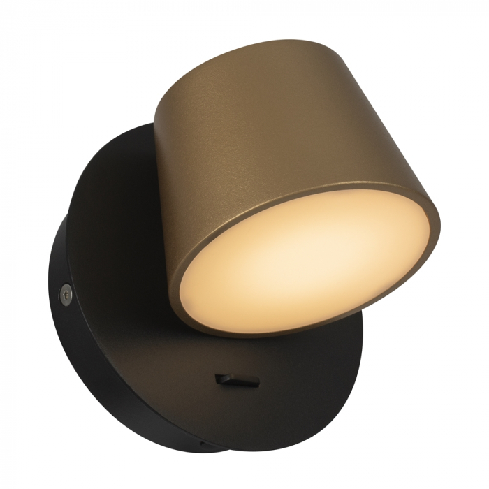 Aplica Maytoni Pixel MOD421WL-L6BBS3K LED 7W 3000K 350lm Metal/Acril Black/Gold IP20 [2]