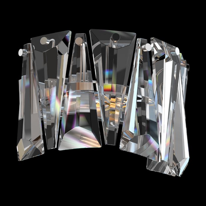 Aplica Maytoni Puntes MOD043WL-01CH E14 1x60W -  Metal/Glass Chrome IP20 [4]