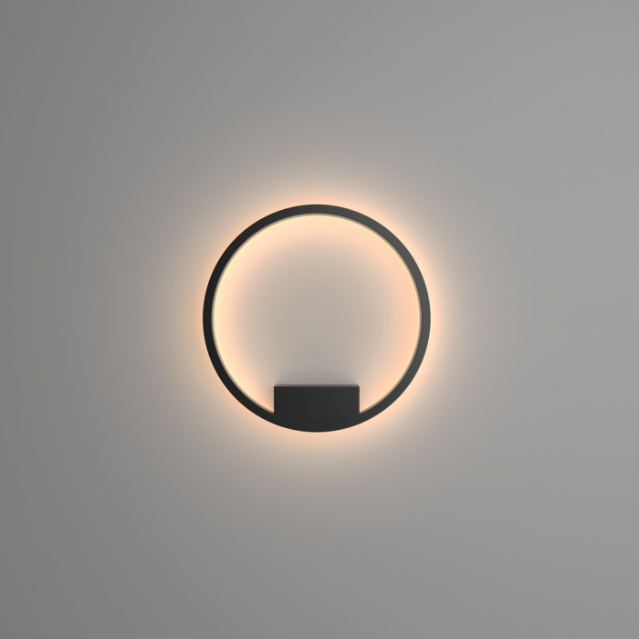 Aplica Maytoni Rim MOD058WL-L25B3K LED 25W 3000K 1200lm Aluminiu Black IP20 [4]
