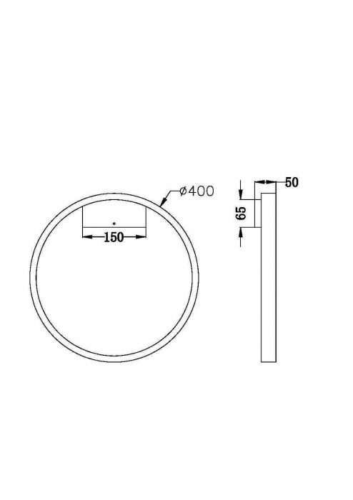 Aplica Maytoni Rim MOD058WL-L25B3K LED 25W 3000K 1200lm Aluminiu Black IP20 [5]