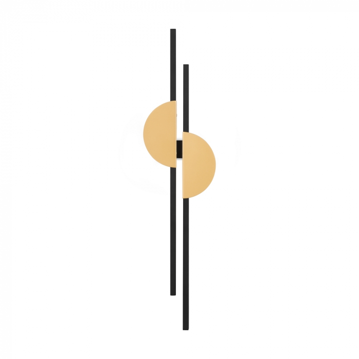 Aplica Maytoni Skyline MOD179WL-L22BS4K LED 23W 4000K 700lm Metal Black/Gold IP20 [5]