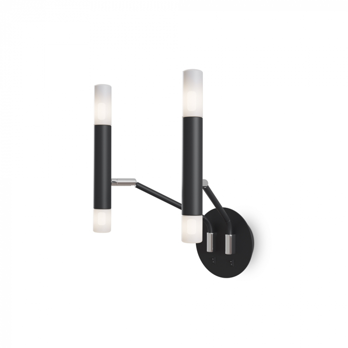 Aplica Maytoni Vigo MOD620WL-04B G9 4x25W -  Metal Blac IP20 [4]