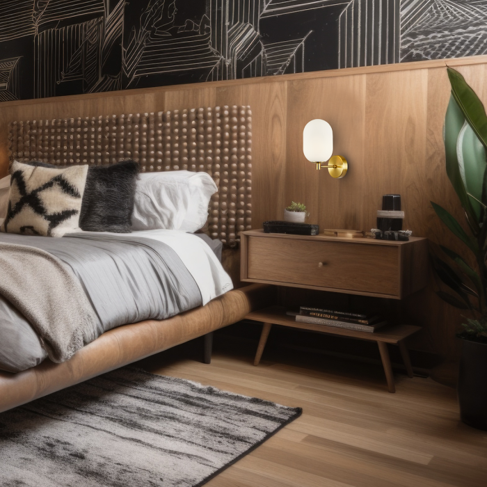 Aplică Milagro Alias  1xG9 max 8W   230V/50Hz Gold Metal & Sticla IP20 [3]