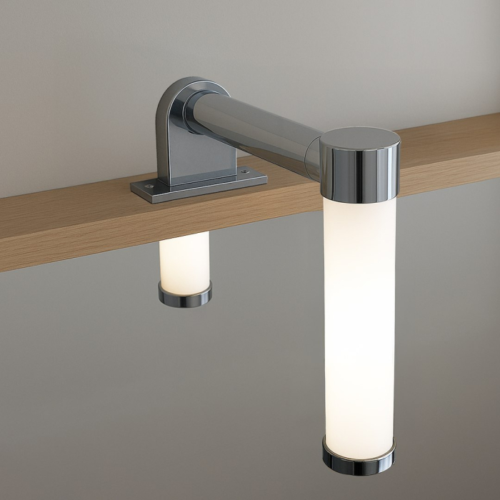 Aplica Milagro Apa mini LED 4W 340m 4000K 230V Crom Plastic IP44 [2]