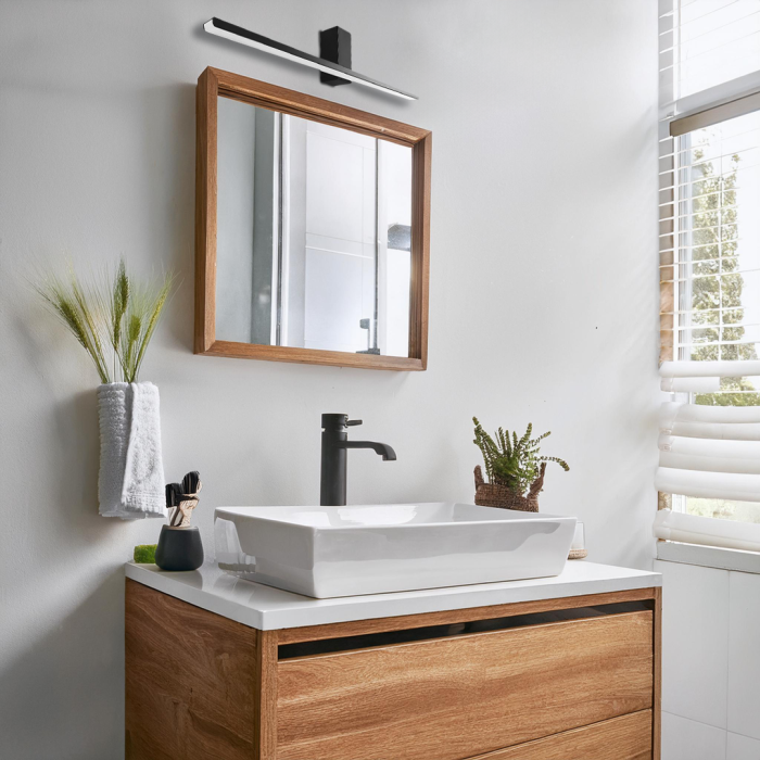 Aplica Milagro Artemis LED 13.8W 950Lm 4000K 230V Black Metal & Plastic IP44 [3]