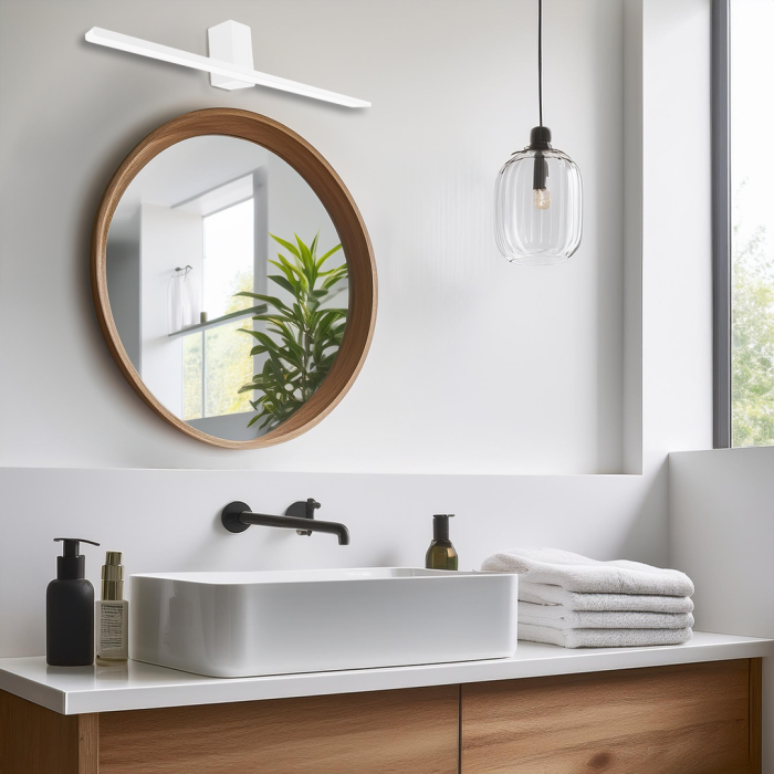 Aplica Milagro Artemis LED 13.8W 950Lm 4000K 230V White Metal & Plastic IP44 [3]