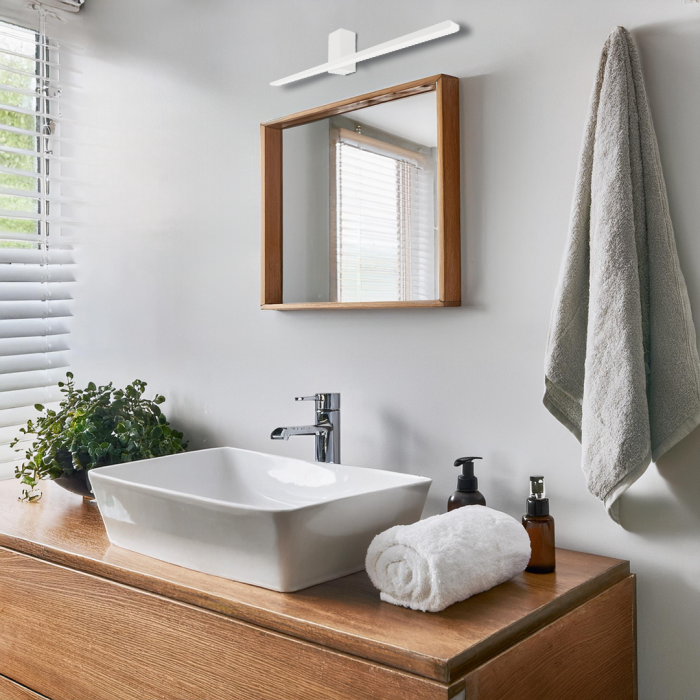 Aplica Milagro Artemis LED 13.8W 950Lm 4000K 230V White Metal & Plastic IP44 [4]