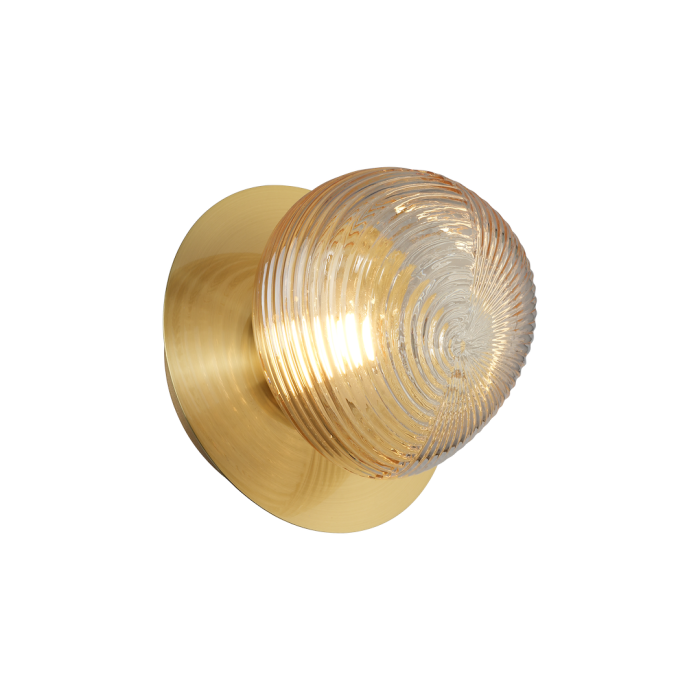 Aplica Milagro Bolla LED 3W 281lm 3000K 230V Gold Metal & Sticla IP20 [6]