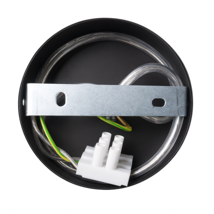 Aplica Milagro Capital  1xGX53   230V/50Hz Black Metal IP20 [8]