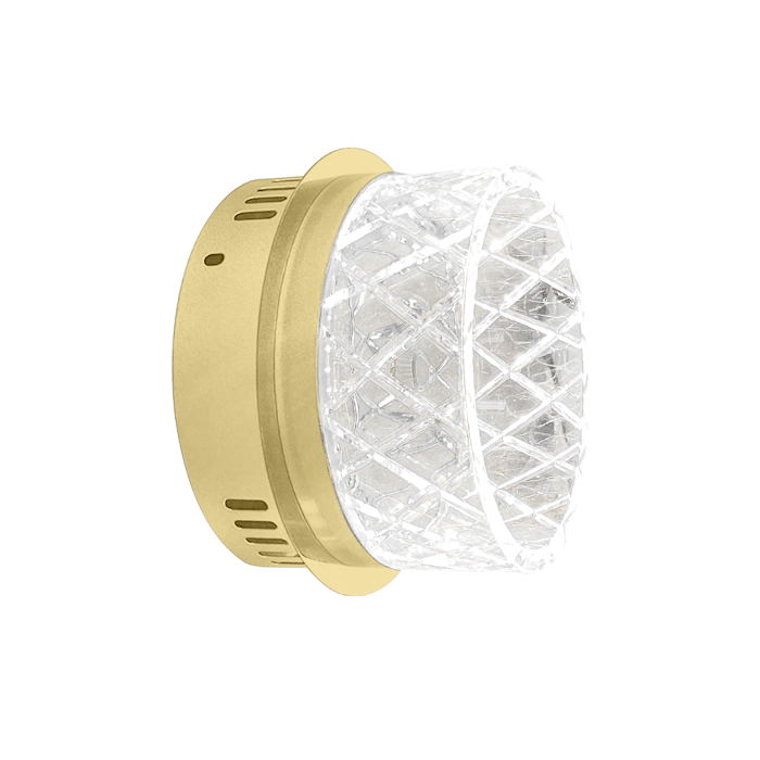 Aplica Milagro Elegance LED 9W 500lm 4000K 230V Gold Metal & Acril IP20 [5]