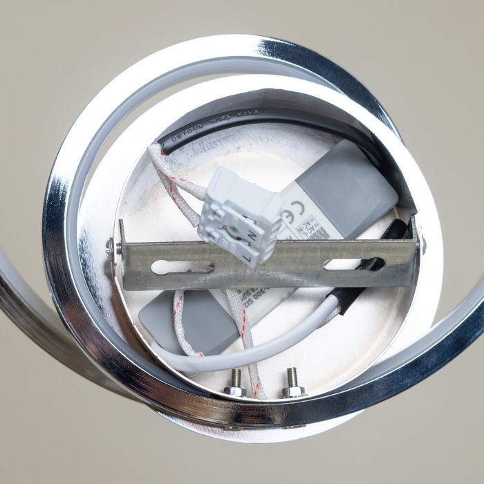 Aplica Milagro Lucero LED 13W 1000lm 4000K 230V Crom Metal & Plastic IP20 [6]