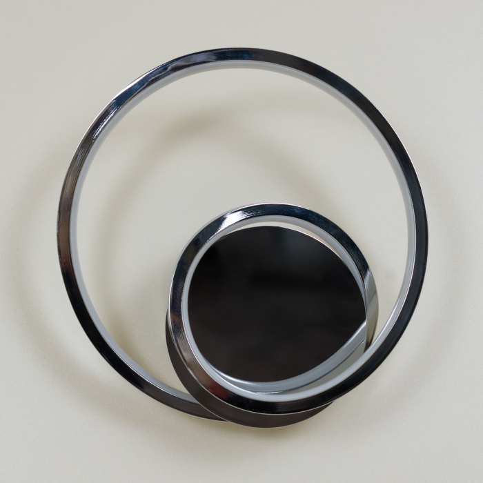 Aplica Milagro Lucero LED 13W 1000lm 4000K 230V Crom Metal & Plastic IP20 [5]