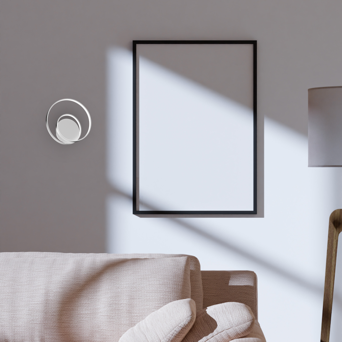 Aplica Milagro Lucero LED 13W 1000lm 4000K 230V Crom Metal & Plastic IP20 [8]