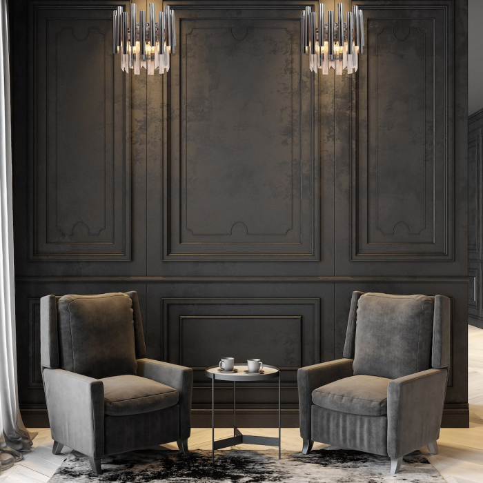 Aplică Milagro Madison  2xE14   230V/50Hz Chrome Metal & Cristal IP20 [3]