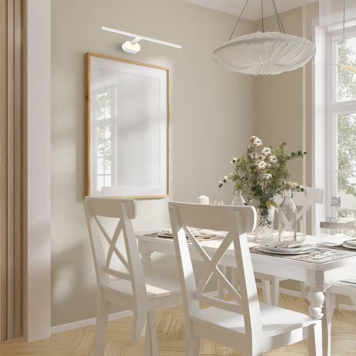 Aplica Milagro Prado LED 11W 880lm 3000K 230V White Metal & Plastic IP20 [2]